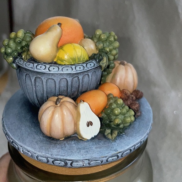 Vintage, elegant fruit, candle topper - Picture 6 of 12